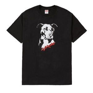 Authentic supreme Pitbull Tee Black